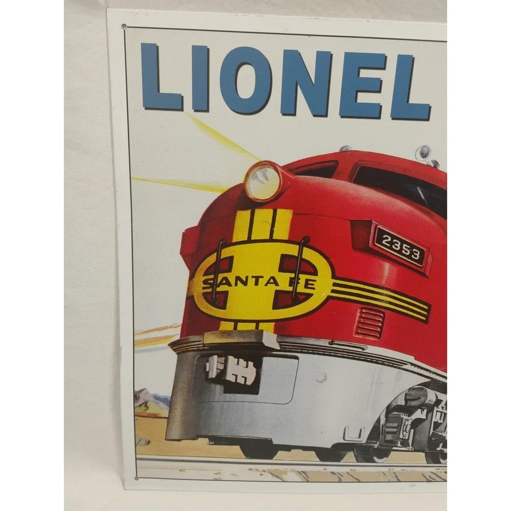 Lionel Trains Metal Wall Sign 